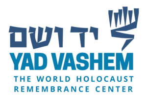 The Yad Vashem logo, with the words 